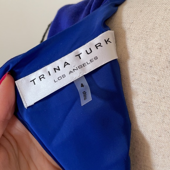 Trina Turk Los Angeles blue dress - Picture 7 of 11